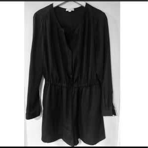 LOFT black shorts jumpsuit